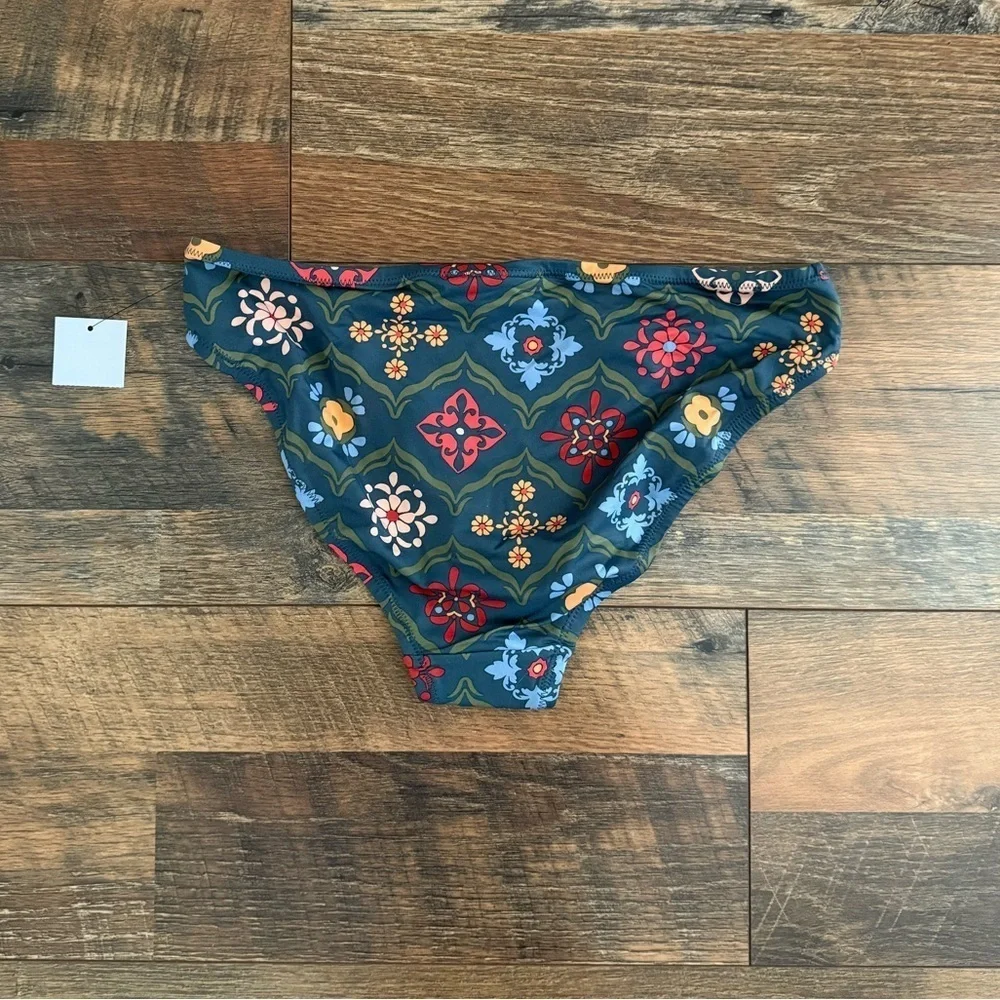 NWT A Pea In The Pod Mosaic Tile Print Maternity Tankini Swimsuit